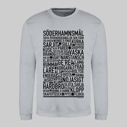 Söderhamnsmål Dialekt Text Sweatshirt