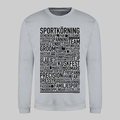 Sportkörning Text Sweatshirt