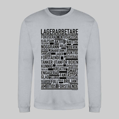 Lagerarbetare Text Sweatshirt