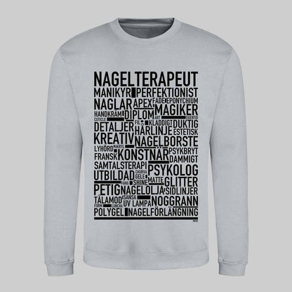 Nagelterapeut Text Sweatshirt