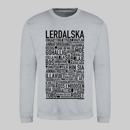 Lerdalska Dialekt Text Sweatshirt