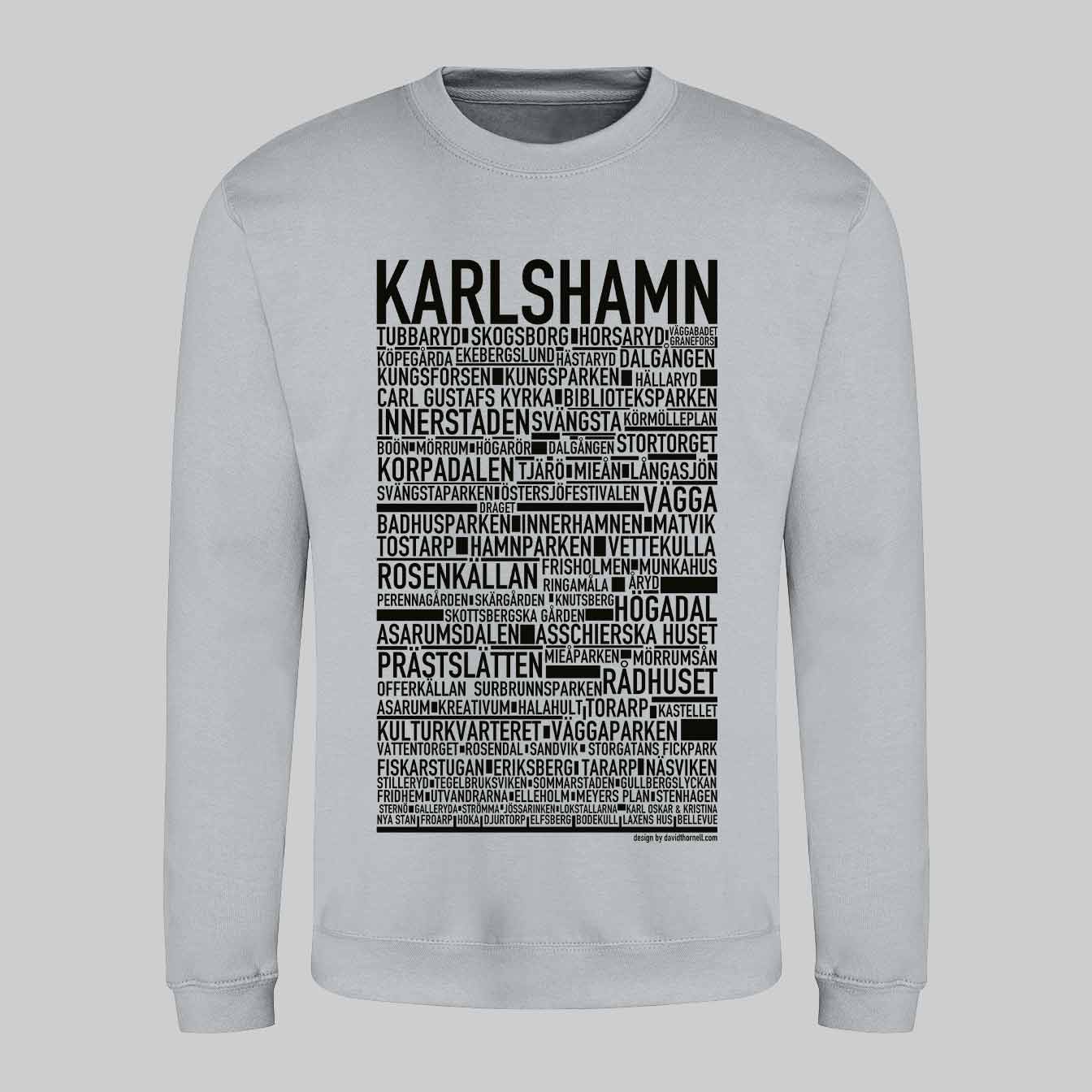 Karlshamn Text Sweatshirt