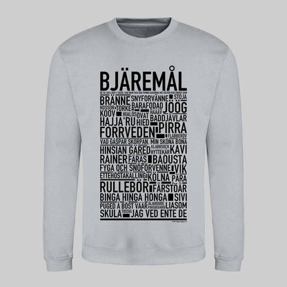 Bjäremål Dialekt Text Sweatshirt