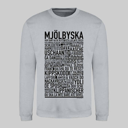 Mjölbyska Dialekt Text Sweatshirt