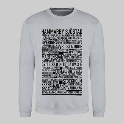 Hammarby Sjöstad Text Sweatshirt