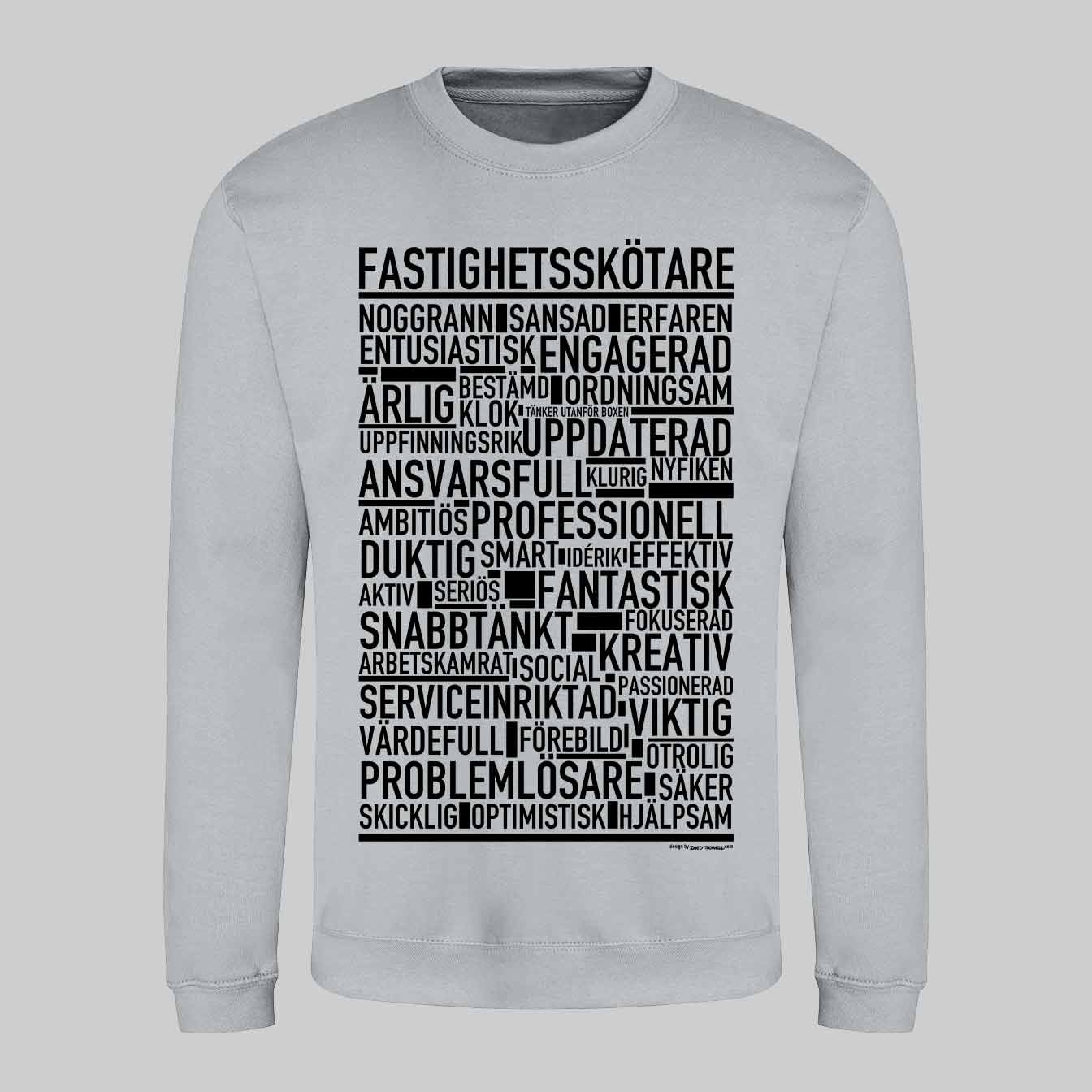 Fastighetsskötare Text Sweatshirt