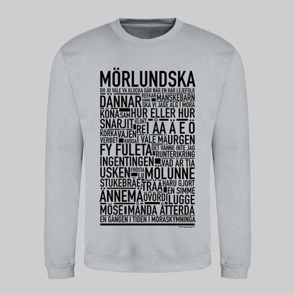 Mörlundska Dialekt Text Sweatshirt