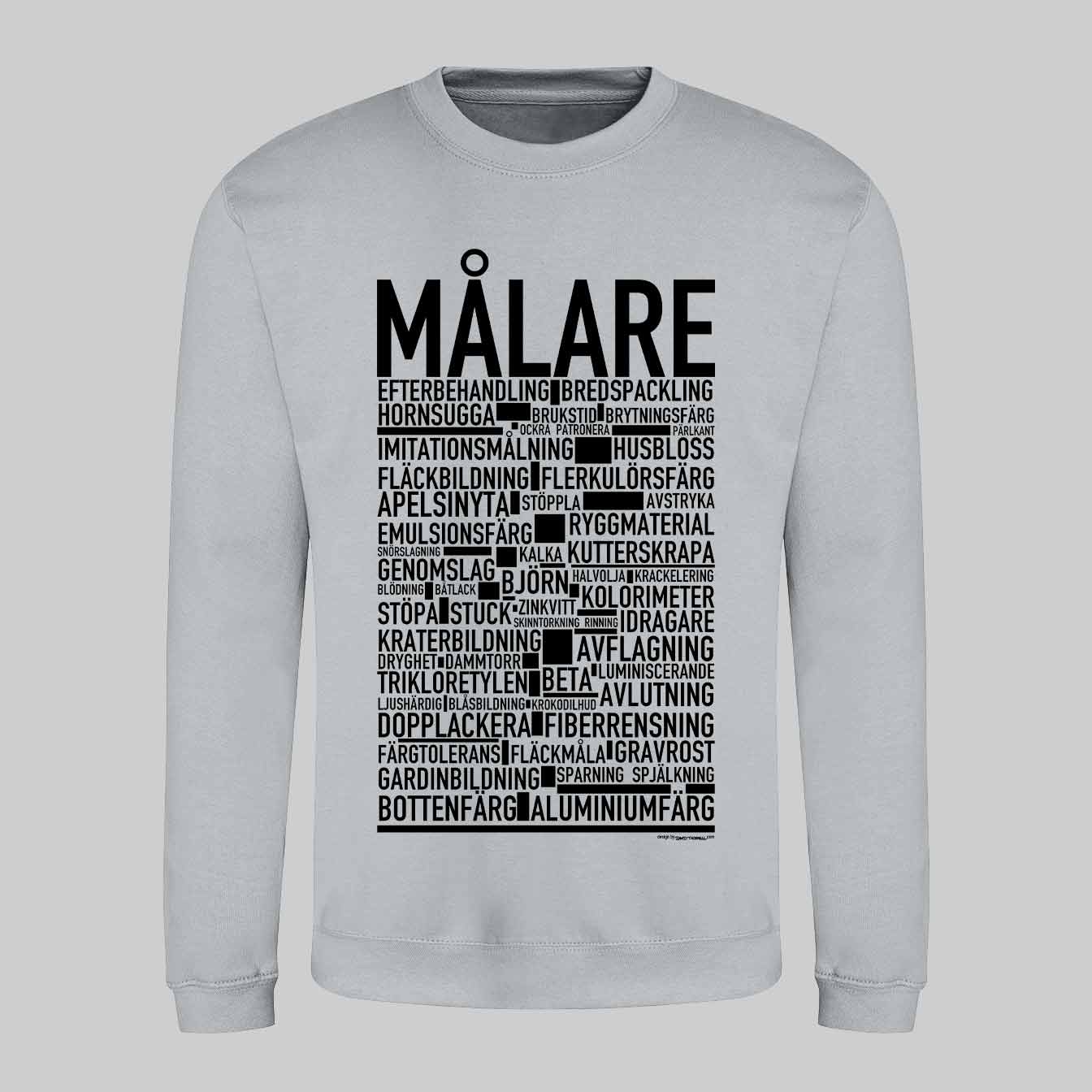 Målare Text Sweatshirt
