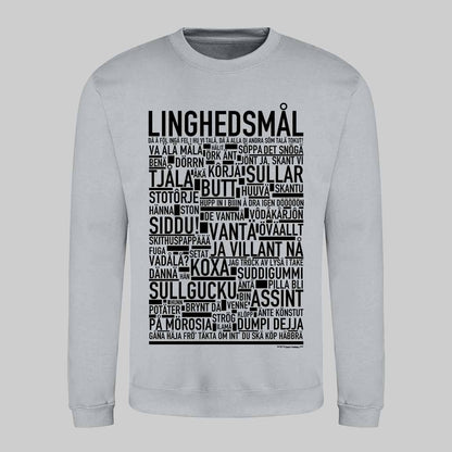Linghedsmål Dialekt Text Sweatshirt