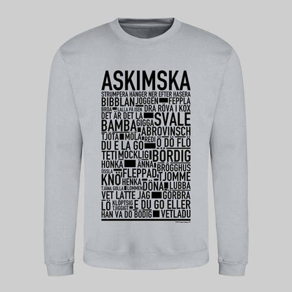 Askimska Dialekt Text Sweatshirt