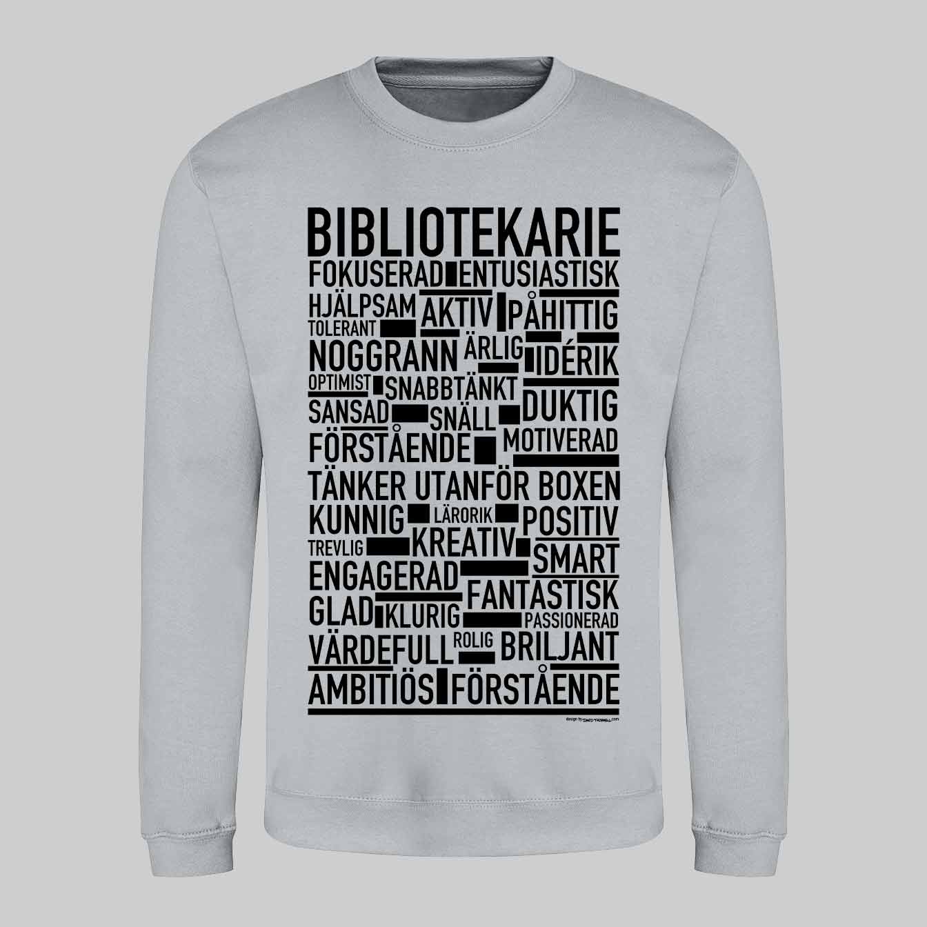 Bibliotikarie Text Sweatshirt