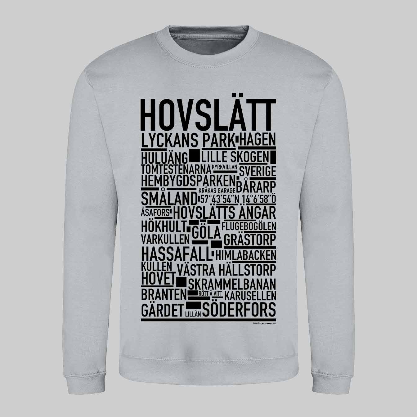 Hovslätt Text Sweatshirt