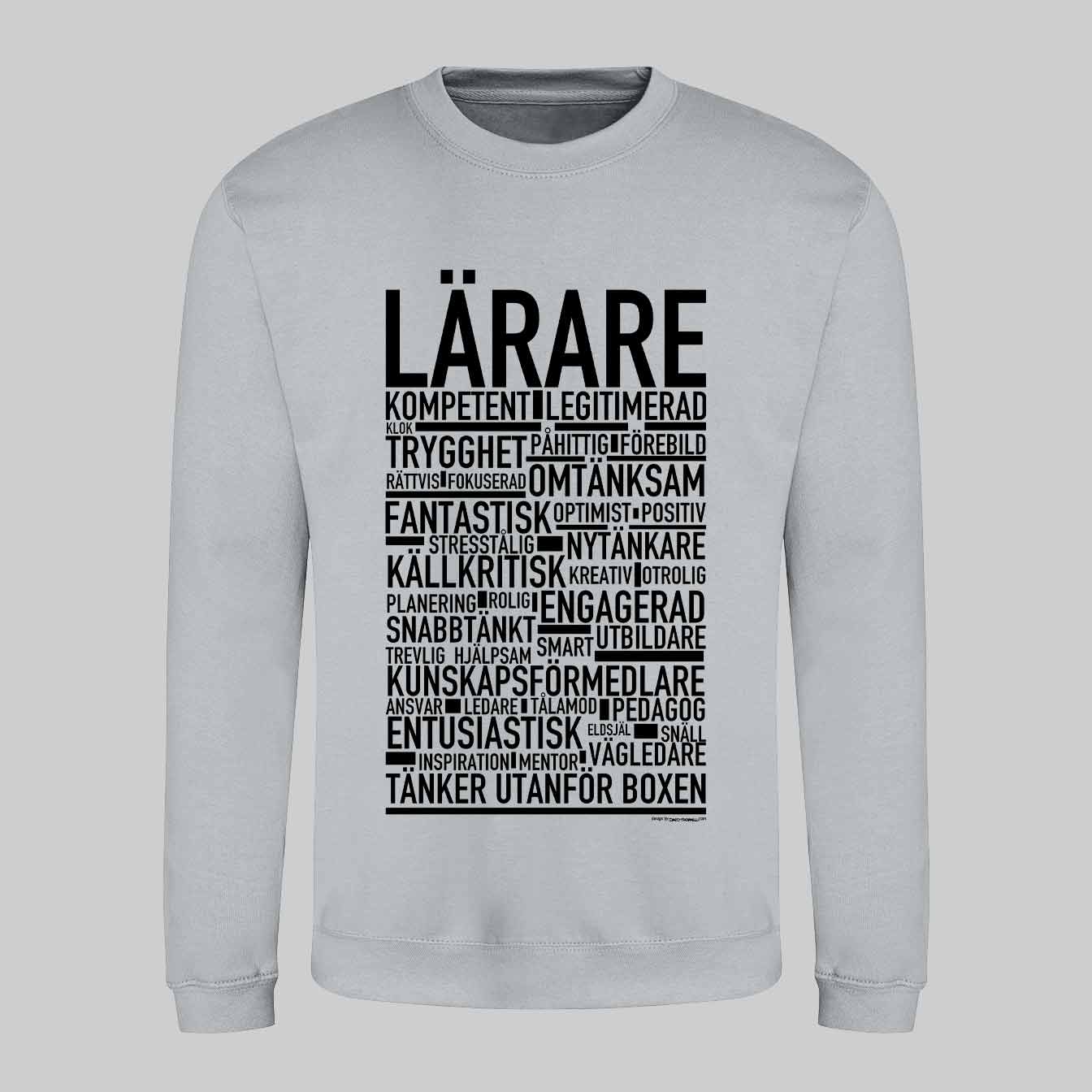 Lärare Text Sweatshirt