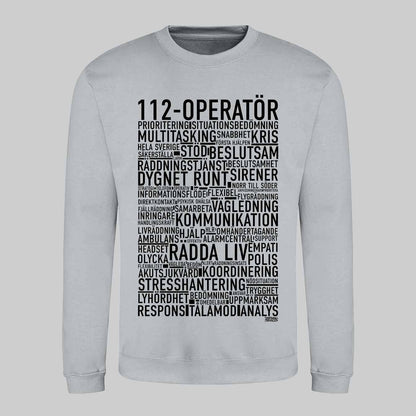 112-Operatör Text Sweatshirt