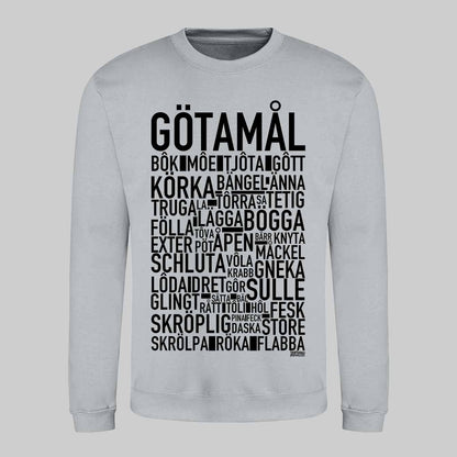 Götamål Dialekt Text Sweatshirt