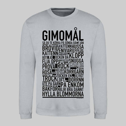 Gimomål Dialekt Text Sweatshirt