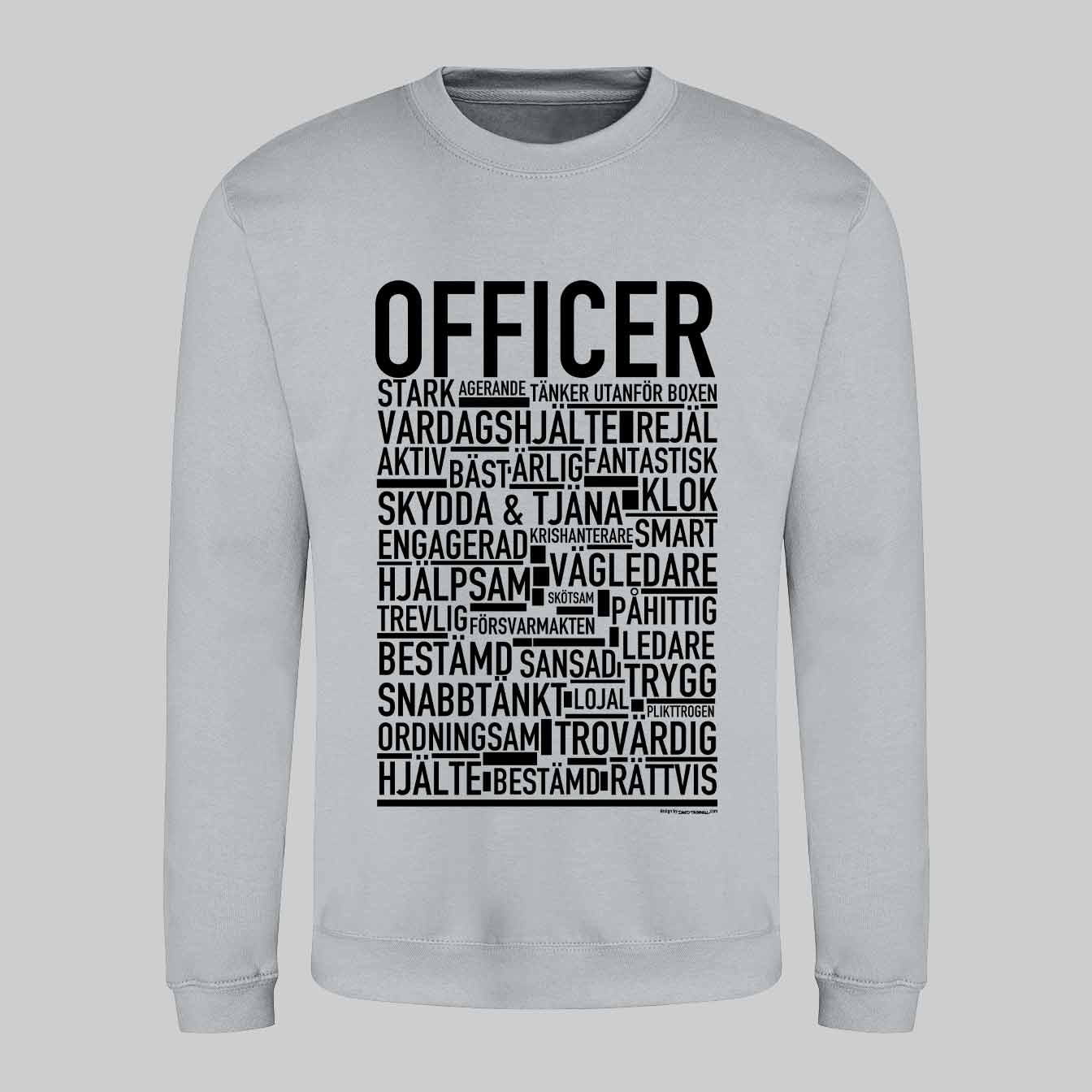 Officer Text Sweatshirt