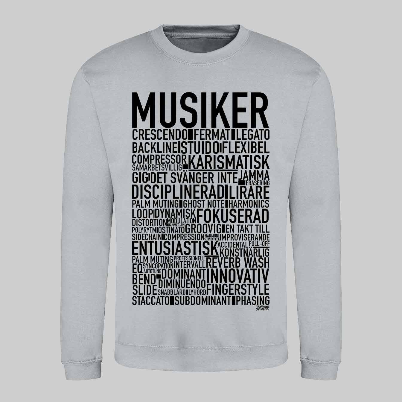 Musiker 2025 Text Sweatshirt