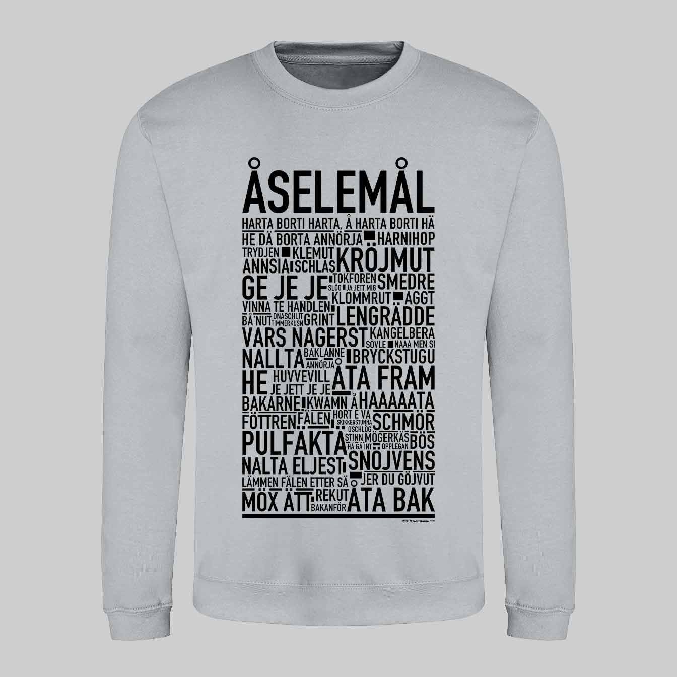 Åselemål Dialekt Text Sweatshirt