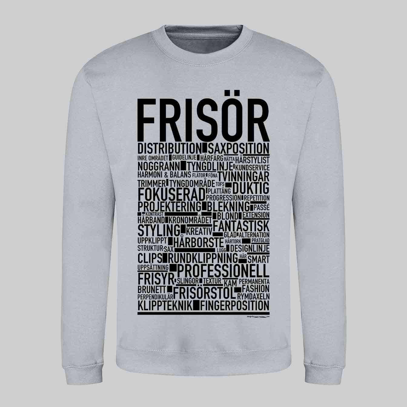 Frisör Text Sweatshirt