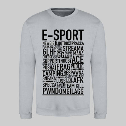 E-Sport Text Sweatshirt