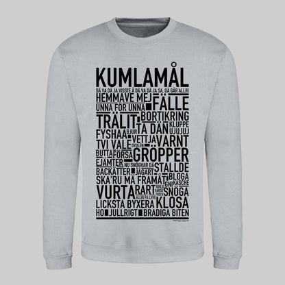 Kumlamål Dialekt Text Sweatshirt