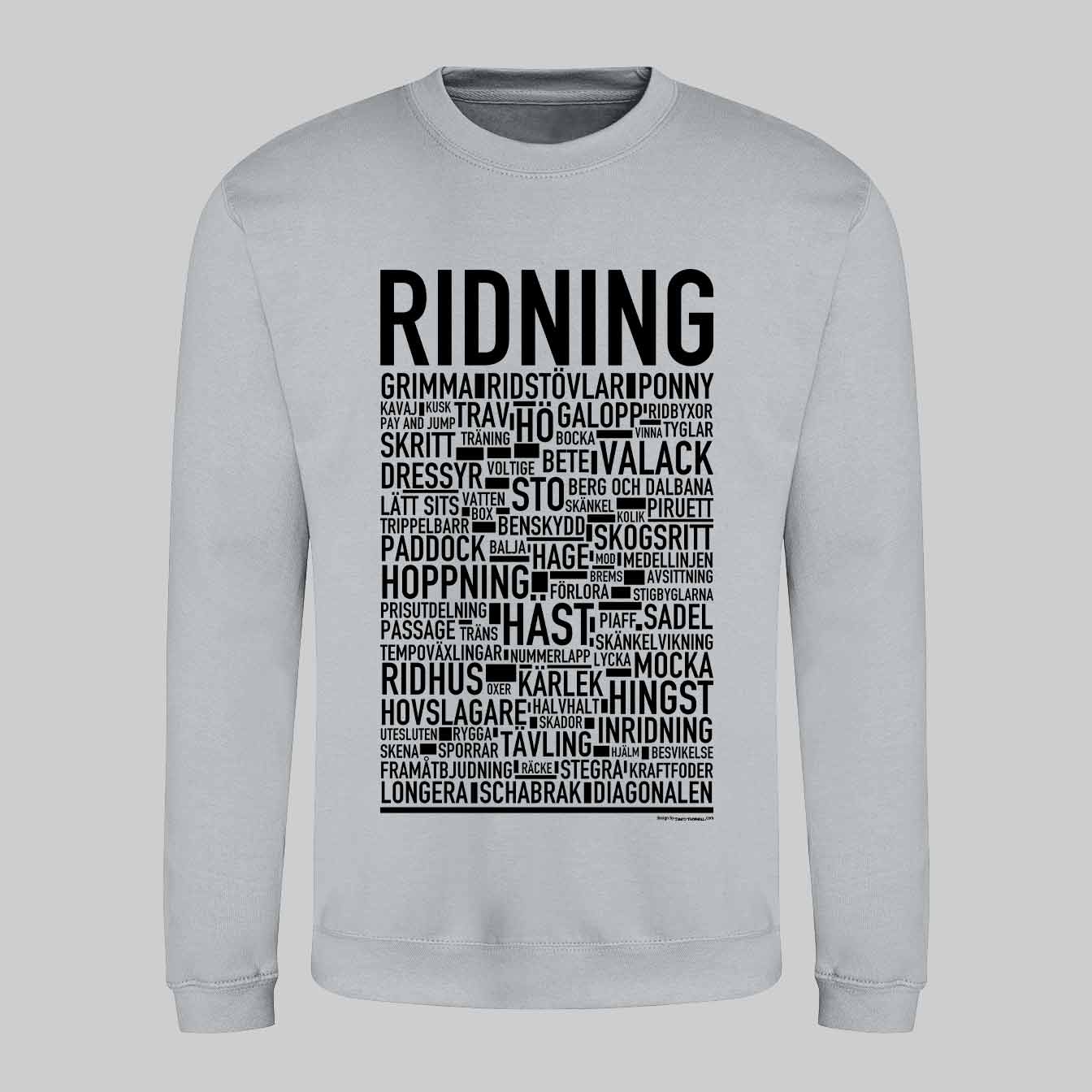 Ridning Text Sweatshirt