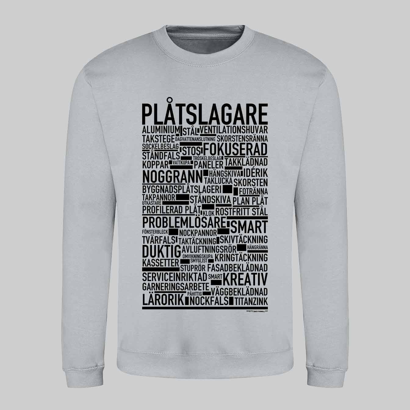 Plåtslagare Text Sweatshirt
