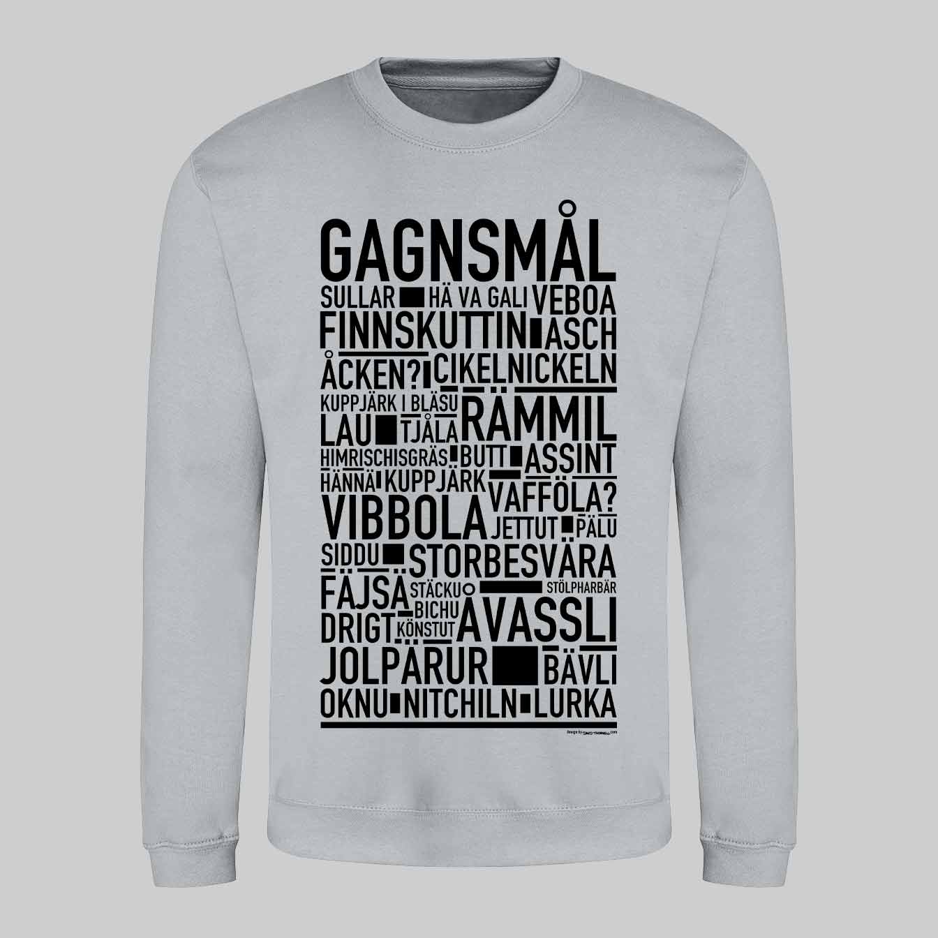 Gagnsmål Dialekt Text Sweatshirt