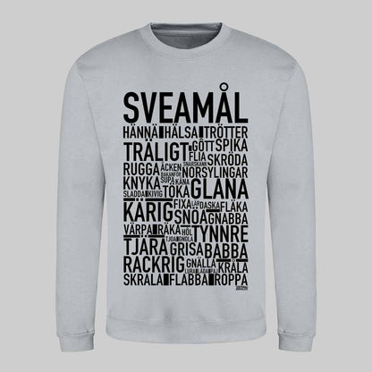Sveamål Dialekt Text Sweatshirt