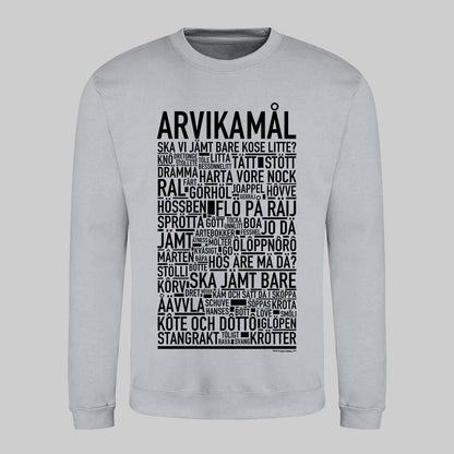 Arvikamål Dialekt Text Sweatshirt
