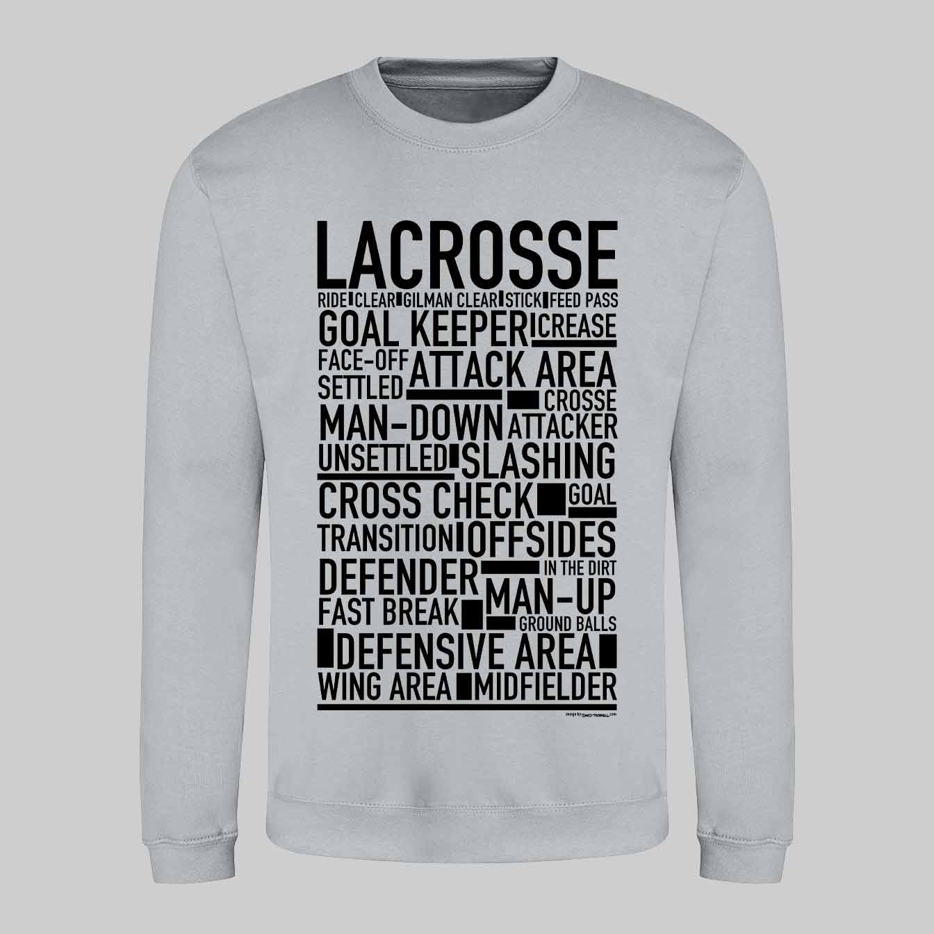 Lacrosse Text Sweatshirt