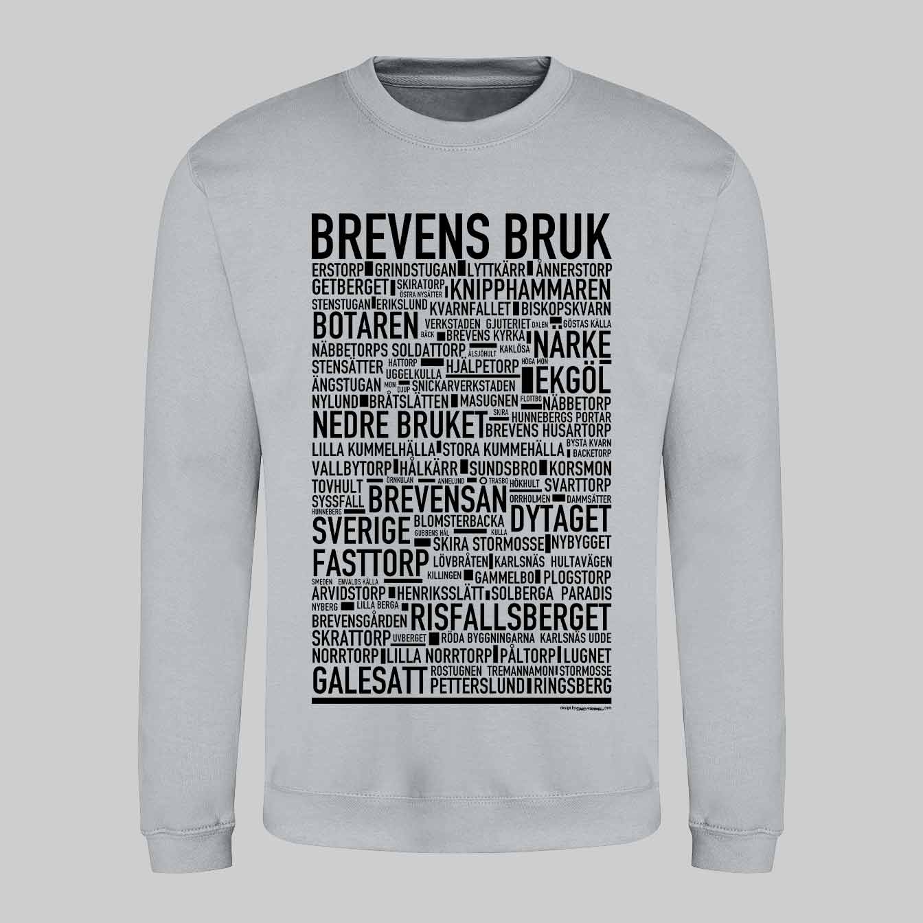 Brevens Bruk Text Sweatshirt