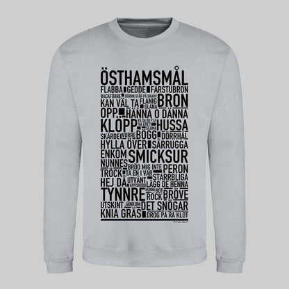 Östhamsmål Dialekt Text Sweatshirt