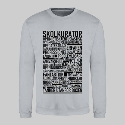 Skolkurator Text Sweatshirt