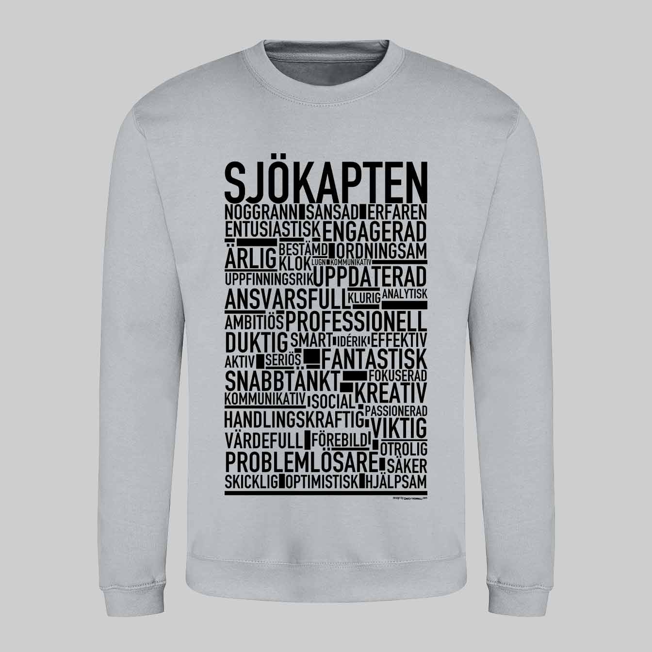 Sjökapten Text Sweatshirt