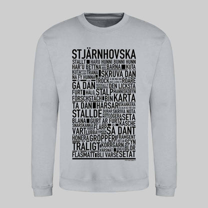 Stjärnhovska Dialekt Text Sweatshirt