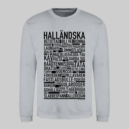Halländska Dialekt Text Sweatshirt