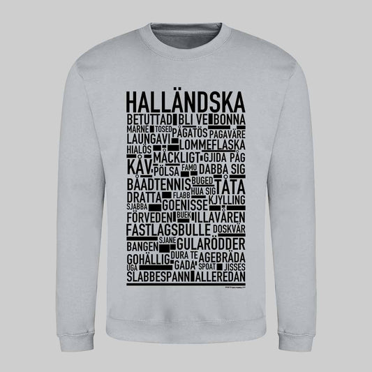 Halländska Dialekt Text Sweatshirt