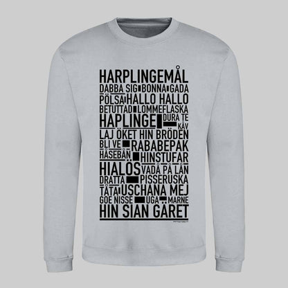 Harplingemål Dialekt Text Sweatshirt