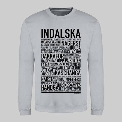 Indalska Dialekt Text Sweatshirt