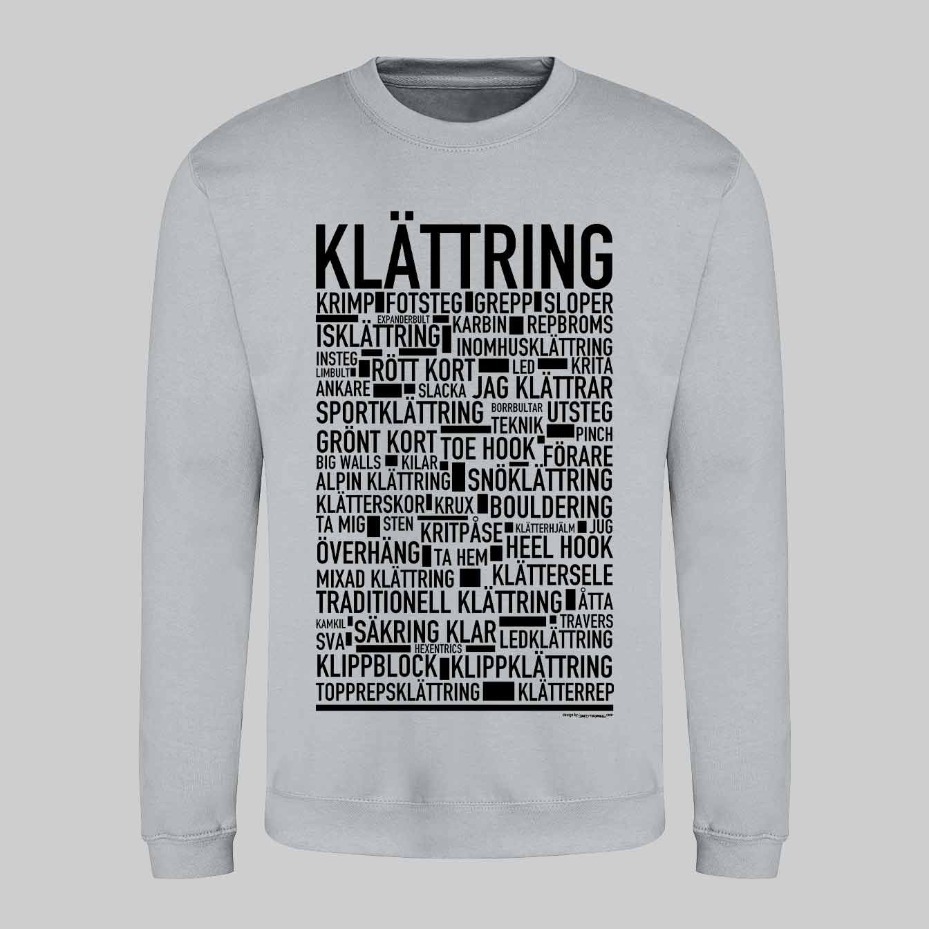 Klättring Text Sweatshirt