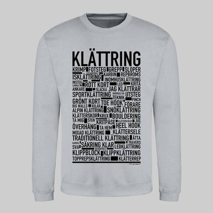 Klättring Text Sweatshirt