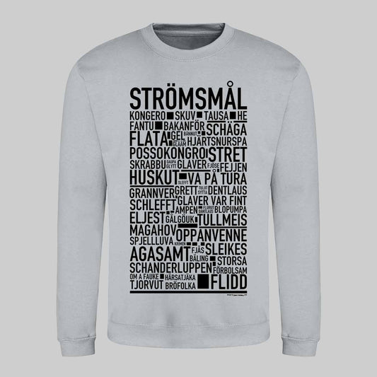Strömsmål Dialekt Text Sweatshirt
