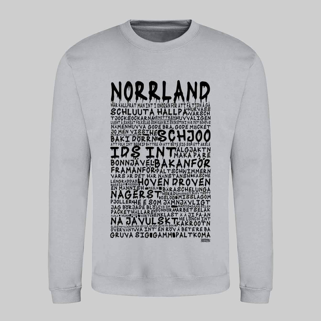 Norrland Graffiti Dialekt Sweatshirt