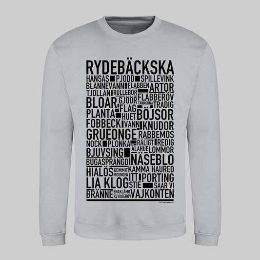 Rydebäckska Dialekt Text Sweatshirt