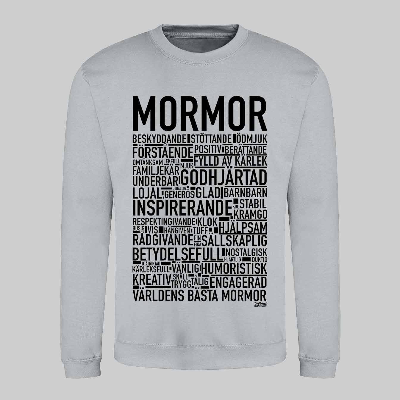 Mormor 2024 Text Sweatshirt
