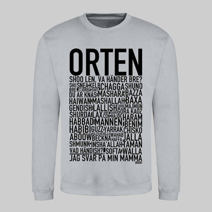 Orten Dialekt Text Sweatshirt