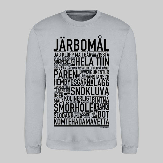Järbomål Dialekt Text Sweatshirt