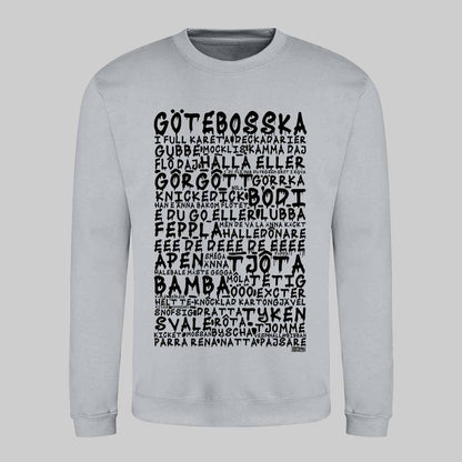 Götebosska Graffiti Dialekt Sweatshirt